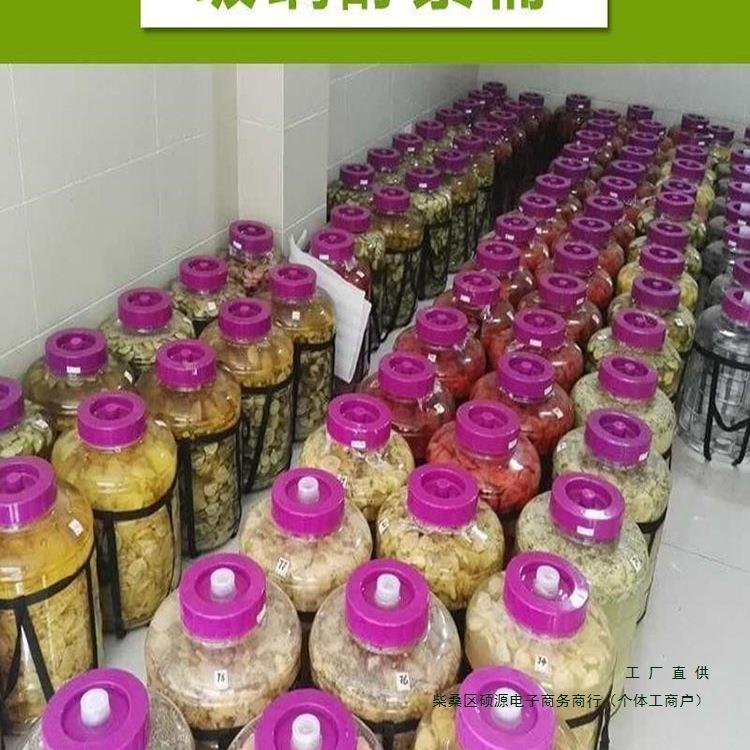 泡酒瓶自动排气酵素瓶无铅玻璃酿酒自酿葡萄酒瓶发酵罐酵素桶家用