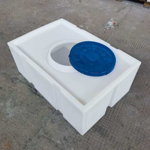 大口径设备箱PE车载运输罐200L卧式方形柴油桶加厚塑料化工水箱