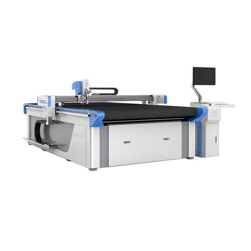 全自动送料刀片服装自动排版电脑裁切机皮革布料电脑裁剪机