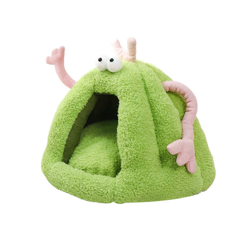 毛绒宠物长毛四季狗狗圆形秋冬季通用猫窝棉窝猫咪窝窝狗窝长毛绒