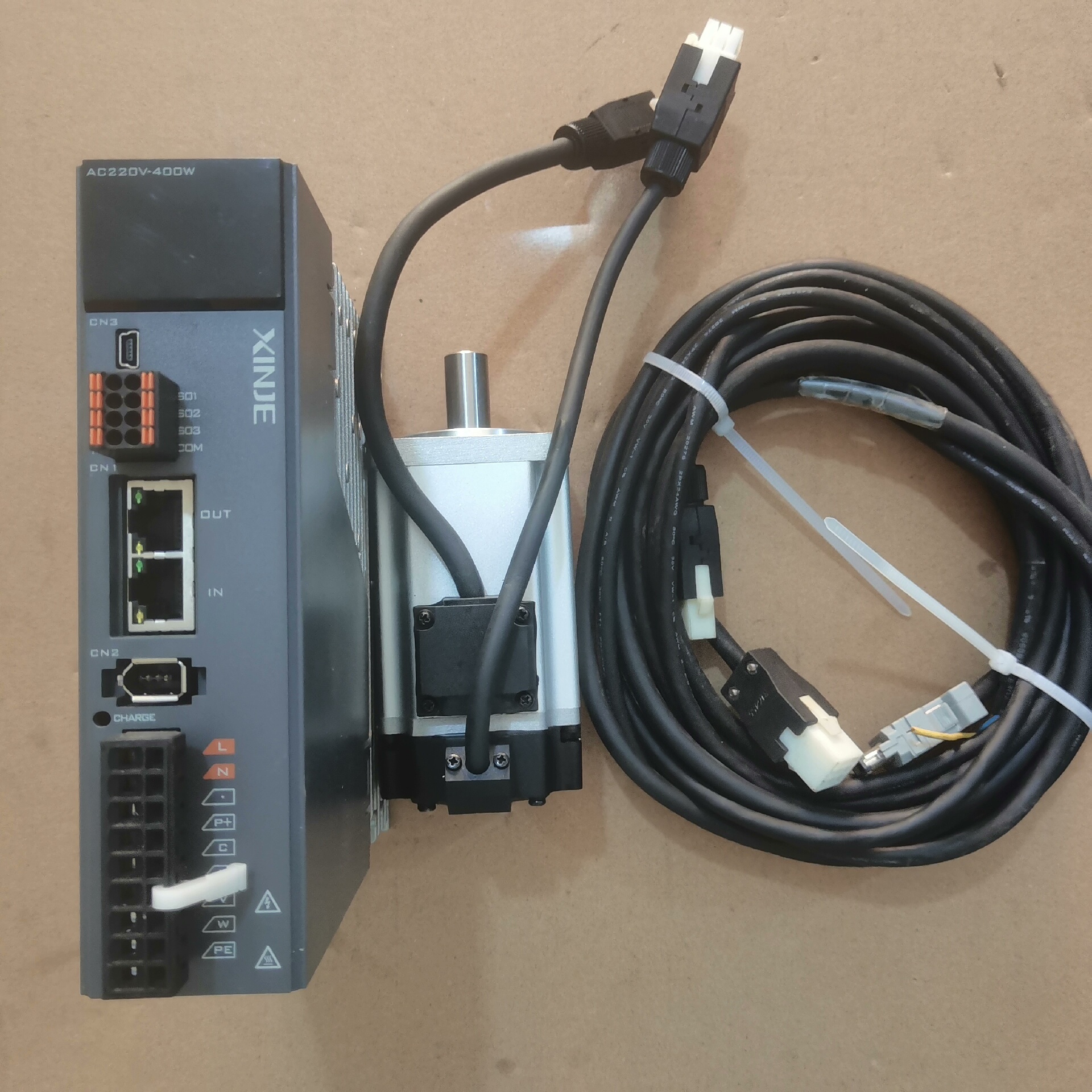 信捷伺服电机DS5C1系列400w总线，成色95新，装机无忧