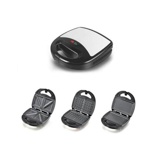 3 in 1 bread breakfast Machine Panino Toaster Sandwich Maker