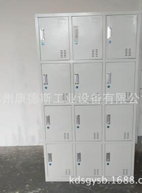 厂家直供十二门储物柜更衣柜鞋柜铁皮柜文件柜量大从优