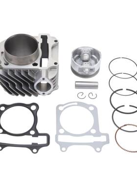 GOOFIT 63mm气缸套缸盖套件适配GY6 180cc-250cc ATV越野车踏板车
