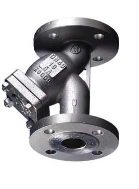 GL41W-16V双相钢过滤器 Y型过滤器 5A双相钢 Y型过滤器法兰过滤器