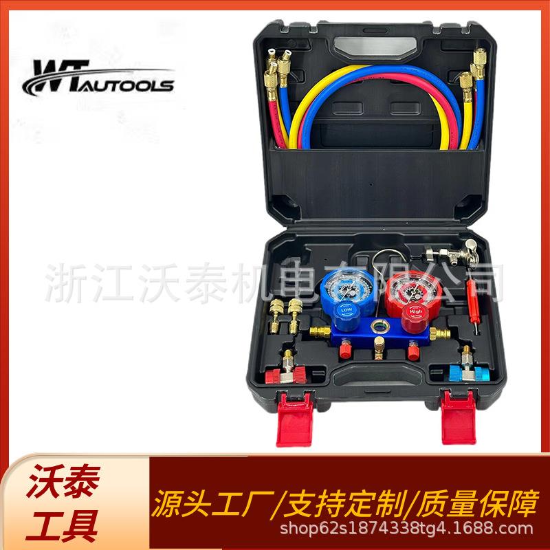 汽车空调加氟表加氟双压力表工具套装其他精准精准可调新能源