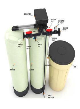 陕西铜川冷却塔循环水软化设备降低水硬度源头厂家直销价格优惠