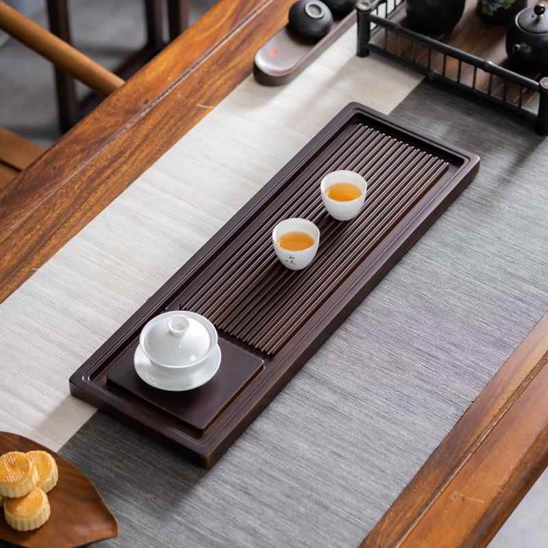 茶盘小型家用茶海电木款茶托盘干泡台迷你小茶台新款一两人用