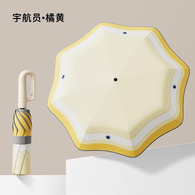 自动环扣儿童雨伞安全节节收雨伞女孩小学生上学专用伞大童防晒伞
