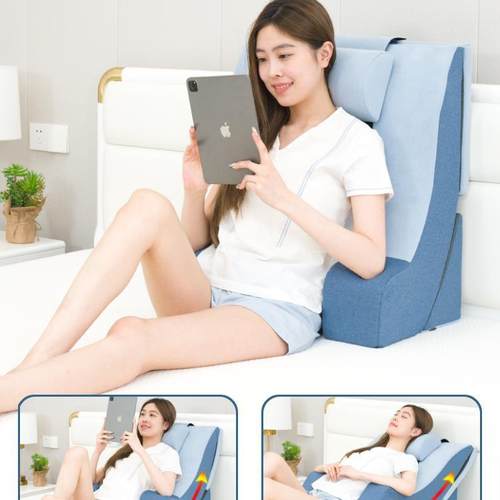 老人靠背垫床F9768S5S头靠垫护腰孕沙发床上软包枕靠枕妇护理腰颈