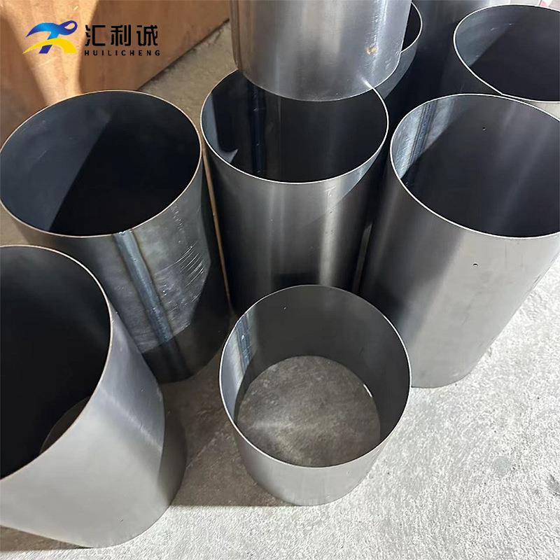 不锈钢卷圆滚圆滚圆桶焊接承接非标异径大小头变径管接头加 工