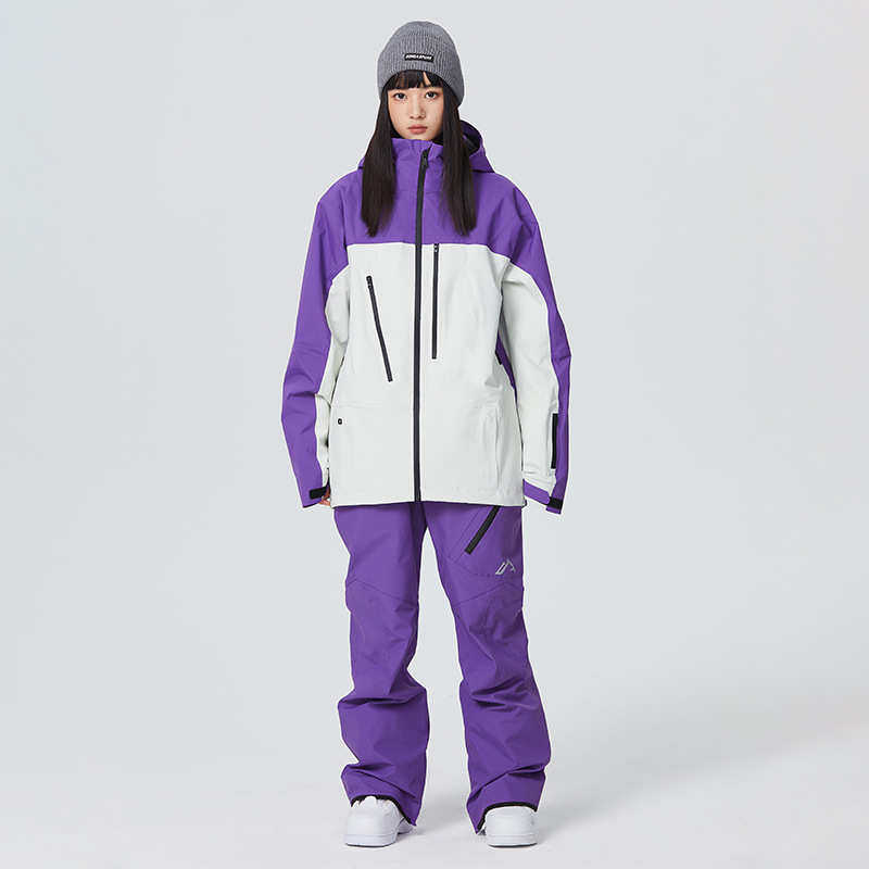 SEARIPE雪怡派双板单板滑雪服男款女款户外防风防水滑雪衣裤套装