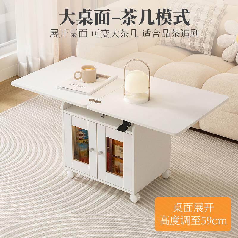 现货一件包邮可升降床头柜可移动茶几小户型免安装客厅边桌茶台
