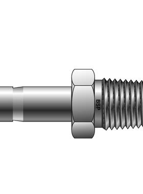 ParkerCPI/A-LOK系列BSPT管端外螺纹接头(英制)4MA6K-316