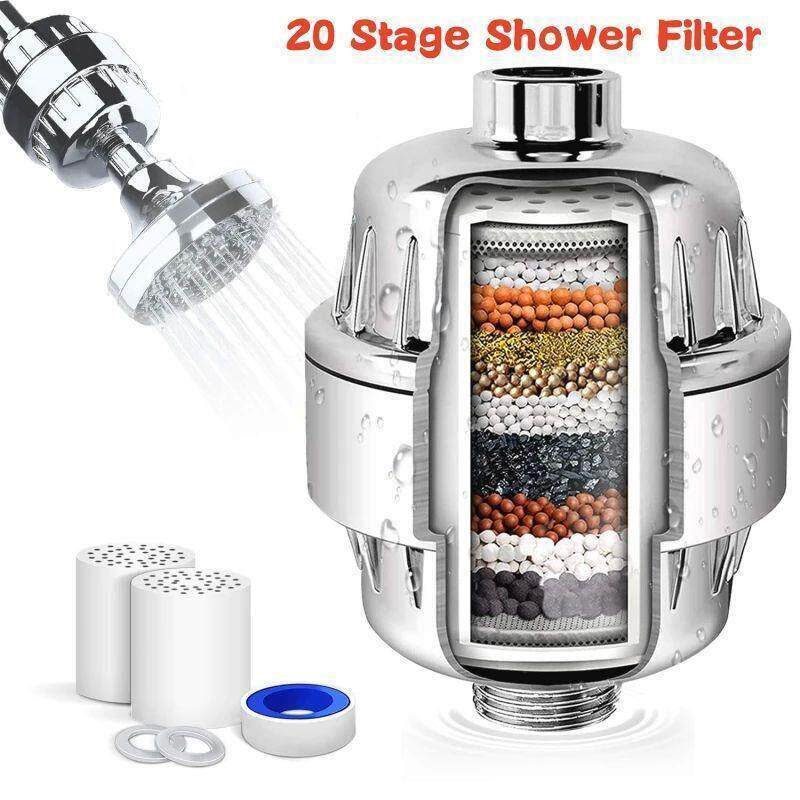 20 Stages High Output Shower Water Filter to Remove Chlorine