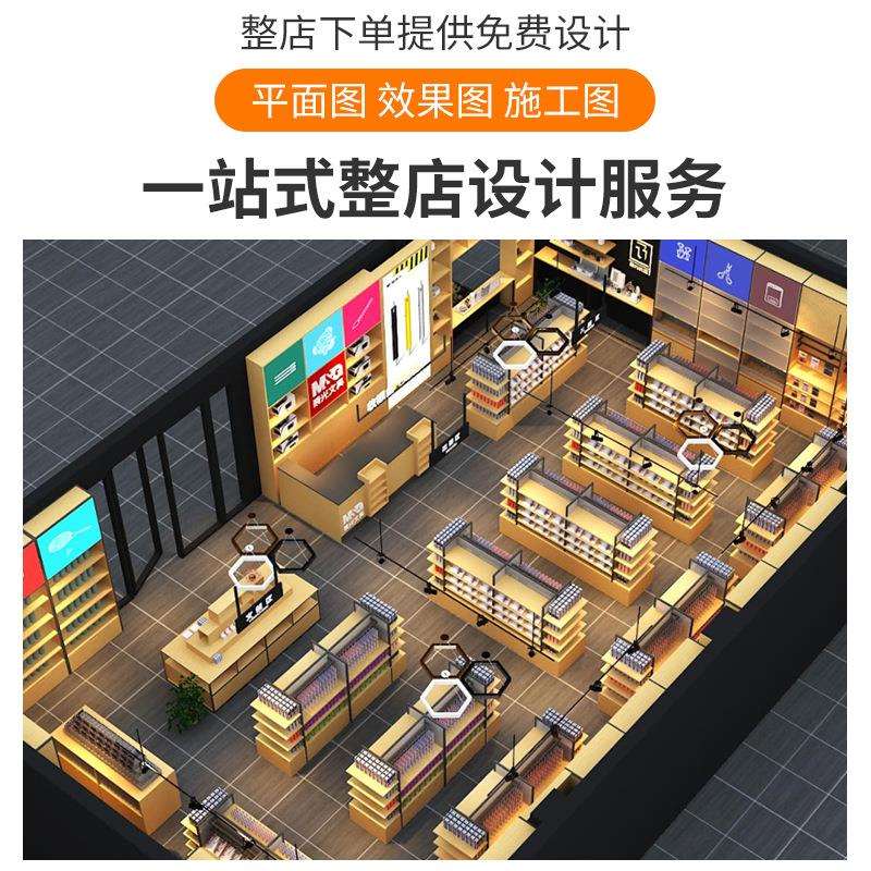 新款直销超市便利店收银台小型木质转角饭卡吧台文具店实木快捷收