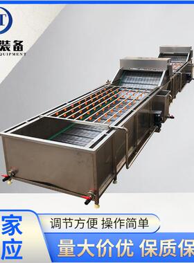 供应翻浪式红枣清洗机果蔬喷淋式清洗机不锈钢芋头清洗机设备