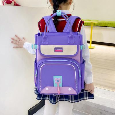 学生补习提双肩背大容多隔60层学袋生手补课包美术袋作业包量拎书