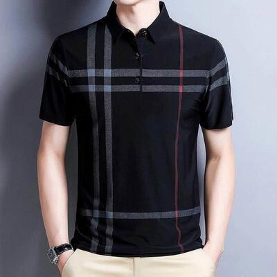 Mens Shirts Summer Polo Shirt Men Tops Casual T-shirt Mens