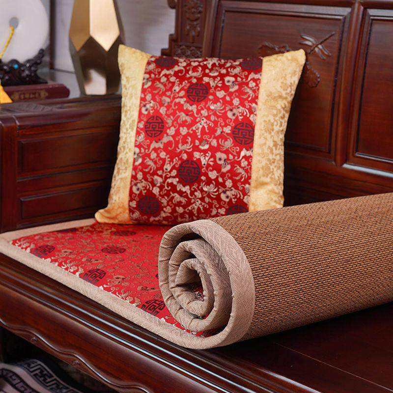 红木沙发坐垫太师椅垫 新中式实木罗汉床垫春秋椅夏季木质沙发垫