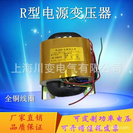 R型变压器R320全铜320WR牛380V转12V24V36V48V100V电源变压器R形