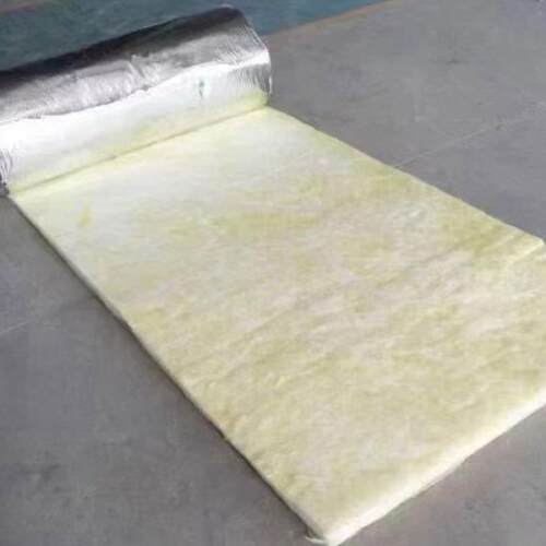 隔热玻璃棉毡管道保温玻璃棉卷毡50mm厚带铝箔离心玻璃棉毡