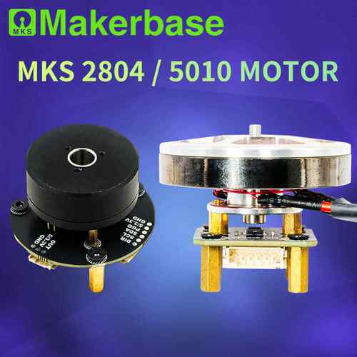 Makerbase 电机2804/5010 带编码器AS5600 AS5047 Simple无刷FOC