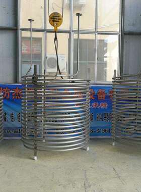 管TA2化工设备钛蛇形钛盘管冷多规格盘管水却管型管非U标定