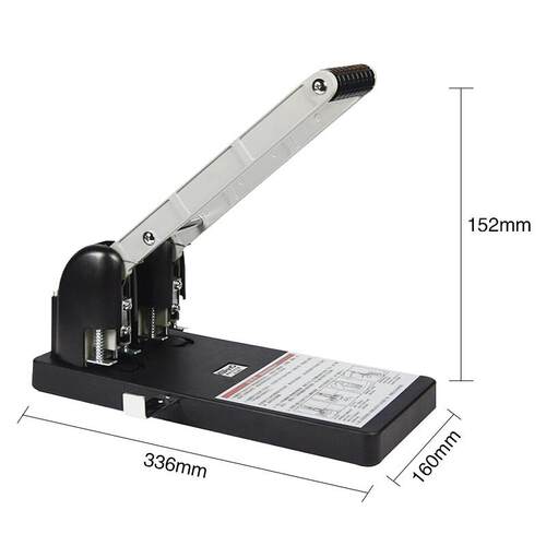 可得优KW-triO 952重型双孔打孔机150张6mm固定孔距80mm打洞机