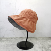 遮阳帽可折叠夏季 沙滩帽 防晒大檐大沿空顶太阳帽女亲子款