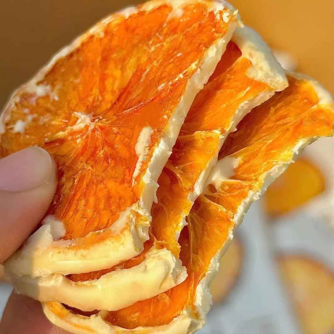 舌堅味巧克力香橙片可可脂橙子黑白巧克力片柑橘黑巧片小吃零食