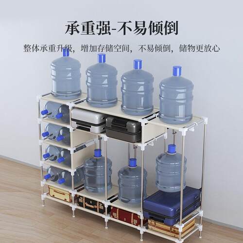 简衣柜出租房凌用钢管柜结实耐用布艺带抽屉布衣家用卧室收16ct-