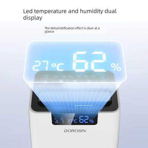 多乐信除湿机家用60升地下室别墅抽湿机大功率吸湿工业除湿器