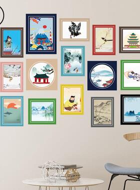 纸质画框8开4K儿童美术作品展示框 学校环创画展a4相框幼儿绘画框