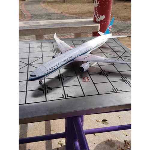 1:120纸模型波音777HC中国南方国际韩荷兰英航空民客飞机DIY手工