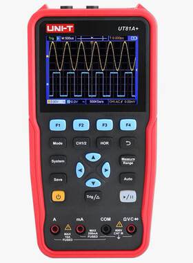 优利德UT81A+手持50M频宽UT81B+双通道示波器81C+讯号产生器81D+