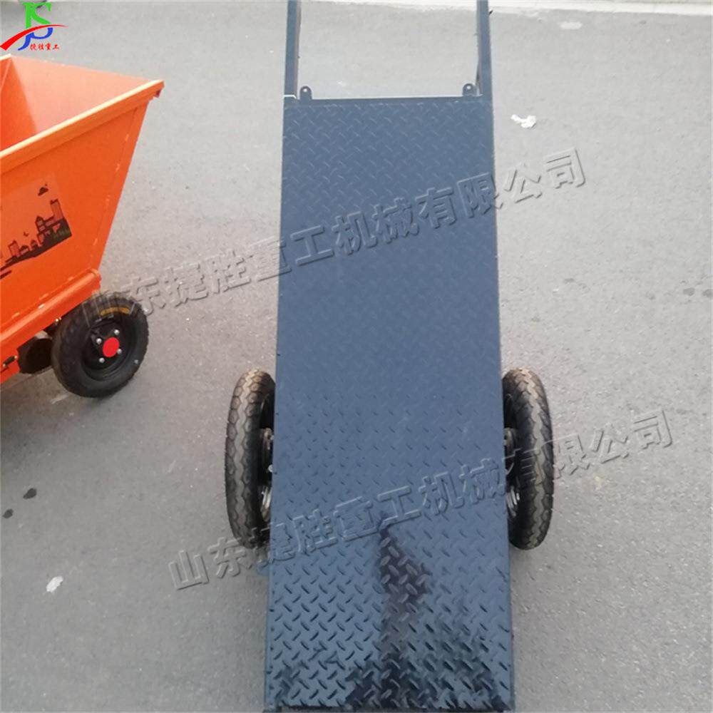 耐火材料厂运输车 小型电动平板工具车 手推式砖厂平板三轮车