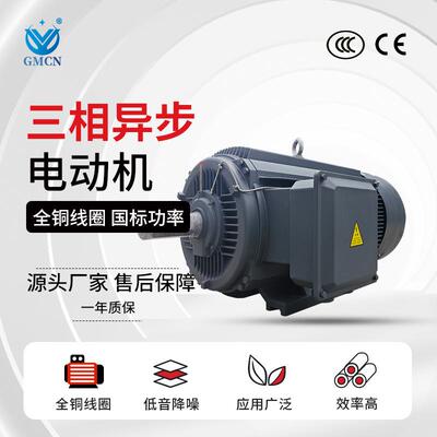 4极三相异步电动机YE3-315S/M/L1/L2-4工业电机110W-200W马达