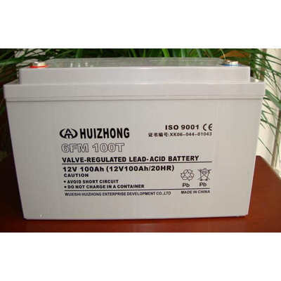 汇众蓄电池HUIZHONG 6-GFM-100大容量 阀控密封铅酸UPS12V100AH