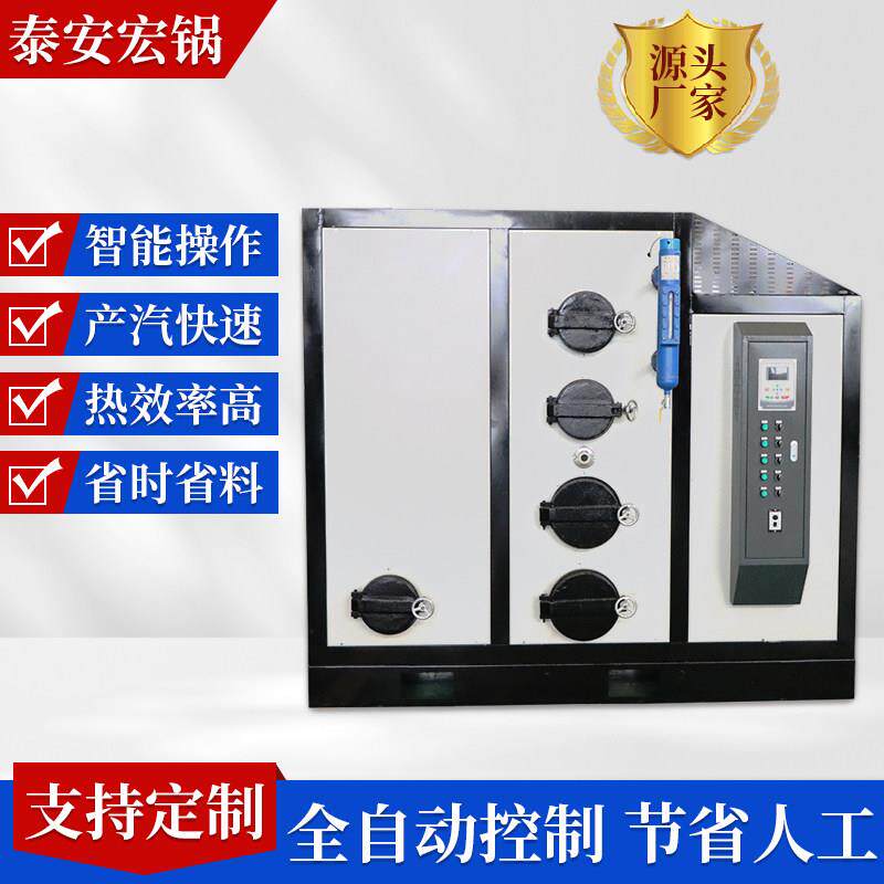 小型生物质蒸汽发生器立式快装节能全自动颗粒燃料锅炉蒸汽机定制