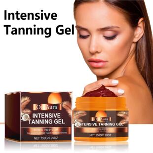 OceAura Tanning Gel for Dark Skin Care - Sunless Tanning for