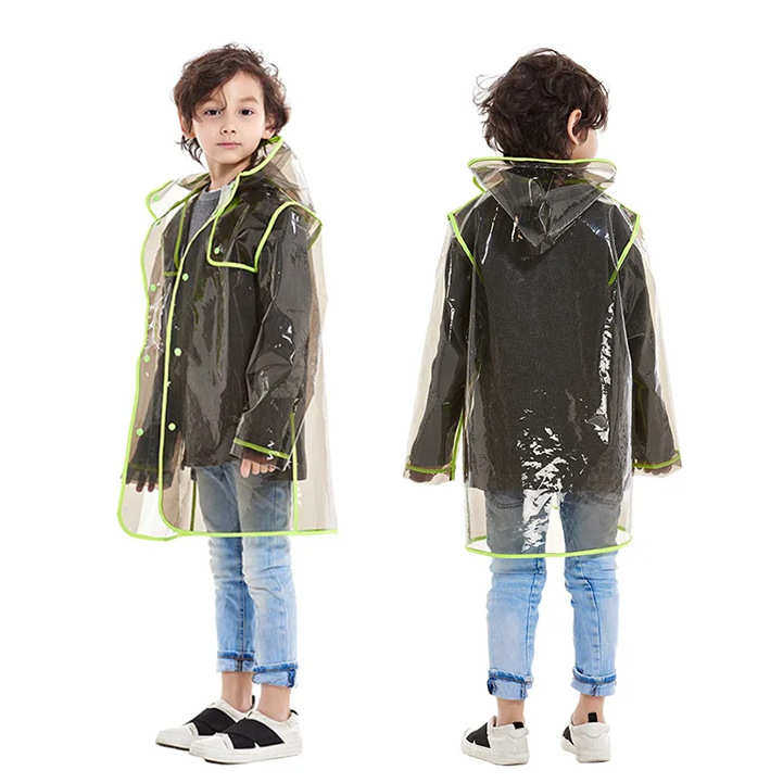 儿童透明雨衣男女童学生雨衣时尚可爱EVA包边雨衣工厂爆款,居家日用,雨披/雨衣,淘宝优惠券,粉丝福利购,淘宝优惠卷