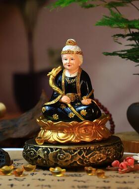 黑老太太神像铁刹山黑妈妈奶奶像体家用客厅树脂供奉摆件