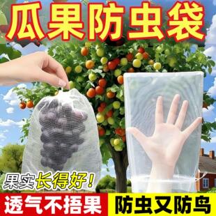 水果套袋防虫防鸟包桃子苹果番石榴梨子专用保护果树套袋子网袋罩