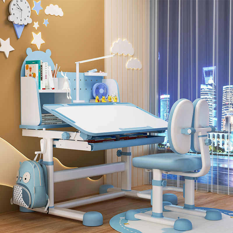 儿童学习桌新款小学生书桌可升降书房写字桌家用收纳架落地置物架,住宅家具,书桌,淘宝优惠券,粉丝福利购,淘宝优惠卷