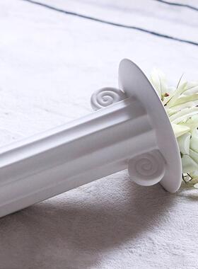 新款直销欧式古典罗马柱花瓶摆件客厅插花高级感餐桌复古花器家居