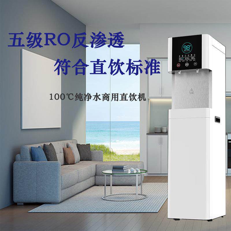 RO反渗透5级过滤净水饮水机立式家用商用制热净化一体直饮机智能