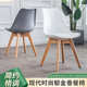 椅子家用洽谈奶凳椅多子书餐椅选择椅子色茶店靠背椅子桌椅靠背