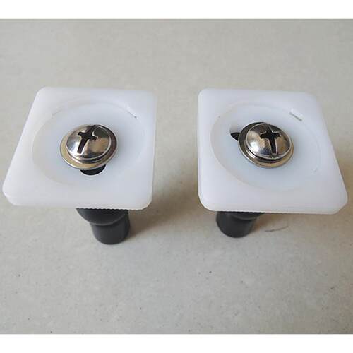 Z370恒洁马桶盖板配件坐便盖板膨胀螺丝方形垫片底板支架