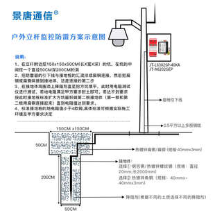 網(wǎng)絡(luò)電源二合一防雷器百千兆監(jiān)控視頻防浪涌避雷保護(hù)器12 220V